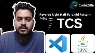 Easy Java Program to Print Reverse Right Half Pyramid Pattern Problem Solved