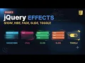 jQuery Effects Explained Show Hide Fade Slide Toggle Episode 3 2027