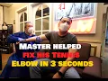 Lagu Man flew from Dubai, requested to fix his Tennis Elbow in 3 seconds 😉🤞😘❤🌍👍💪🙏😘👌❤🇲🇾