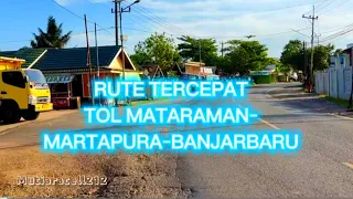 Download JALAN RUTE TERCEPAT DR HULU-SUNGAI-MATARAMAN-MARTAPURA-BANJARBARU MP3