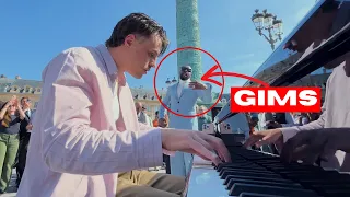 GIMS Shocks Everyone In The STREET Of Paris 