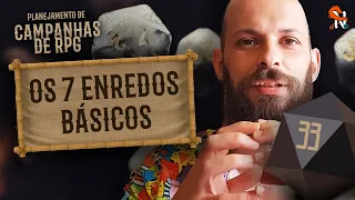 Os 7 Enredos Básicos para RPG - Planejamento de Campanhas de RPG - Narradores Narrados Ep. 33