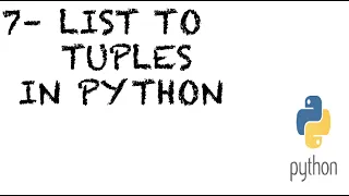 How to Convert to List into Tuple List to Tuple Python tutorials Spyder IDE