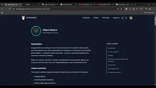Foundation - The Odin Project Object Basics
