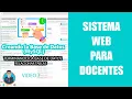 SISTEMA WEB PARA DOCENTES 7 Codeigniter 4 Bootstrap 4 6 JQuery Web