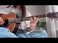 Who are you? - Saga Faye (Guitar Cover) | Karaoke