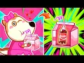 Lagu Lucy’s Trick Swapping Milk With Soda! Mom Doesn’t Like It 🚫😂Wolfoo New Episodes 2025 | Shadow Veil