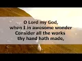 How Great Thou Art (lyrics)