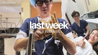 Kevin's LAST DAY after 6 Years of surgical residency | life unfiltered