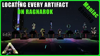 ALL ARTIFACT LOCATIONS ON RAGNAROK WITH GPS COORDS RAGNAROK ARK SURVIVAL EVOLVED