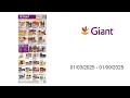 Giant Food Weekly Ad - 2025