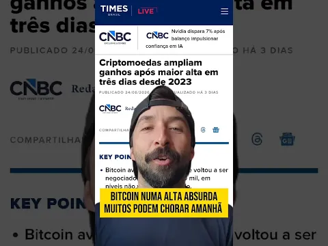 Bitcoin em alta absurda