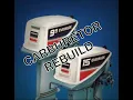 9 9 - 15 hp Evinrude Johnson carburetor rebuilt with starter removal