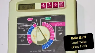 Rain Bird Controller PR OFF Error Code -