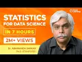 Statistics for Data Science | Probability and Statistics | Statistics Tutorial | Ph.D. (Stanford)
