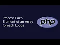 Process Each Element of an Array foreach Loops Web Development The Quick Code