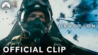 Devotion Fighter Jet Dogfight ft Glen Powell Paramount Movies