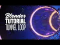 Blender Tutorial Creating Tunnel Loop with Eevee and Jsplacement