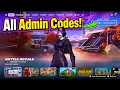 NEW Admin Panel Codes in Fortnite - Don t Miss Out