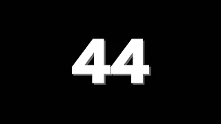 44 Second Countdown Timer With Sound Effect