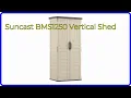 REVIEW 2026 Suncast BMS1250 Vertical Shed First Look