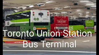 Toronto Union Station Bus Terminal FLIXBUS Megabus Canada