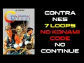 Contra NES 7 Loops No Konami Code No Continues - Mike Matei Live