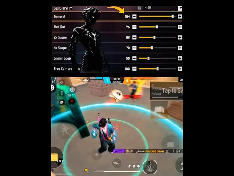 Free Fire Best Headshot Sensitivity 2026 🔥 100% Auto Headshot Settings