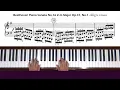 Download Lagu Beethoven Piano Sonata No. 16 in G Major Op. 31, No. 1 Allegro vivace Tutorial Part 1 of 3