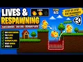 Unity 2D Platformer Tutorial Lives System Respawning Death Barriers