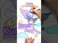 Coloring Kuromi s Space Ride on Baku Ohuhu Markers