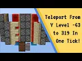 Compact Instant Minecraft Elevators Based On The Brockavator Java 1 21 4 - 26 2