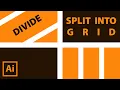 How to Split and Divide Shapes in Adobe Illustrator