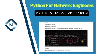 Python for Network Engineer Python Data Type Part 2 4