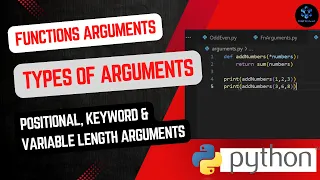 Function Arguments in Python Python Arguments in Functions Types of Arguments in Python