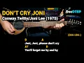 Don't Cry Joni - Conway Twitty and Joni Lee (1975) Easy Guitar Chords Tutorial with Lyrics