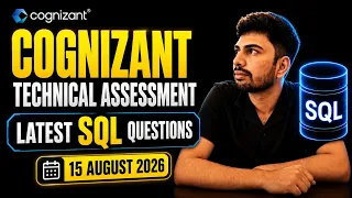 Cognizant Actual Technical Assessment SQL Questions Cognizant Latest SQL Questions 2027 Batch