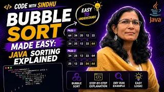 Bubble Sort Made Easy Java Sorting Algorithm Explained