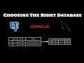 Databases in 8 Minutes Choosing the Right Database