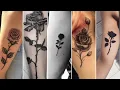 TOP 45 Lovely Black Rose Tattoo Designs For Girls 2025 BEST Black Rose Tattoos Women Tattoos
