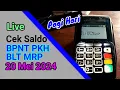 Download Lagu Live... Cek Saldo BPNT PKH Pagi Hari ini 20 Mei 2024