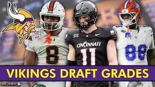 Vikings Draft Grades All 7 Rounds From 2026 NFL Draft Ft Caleb Banks