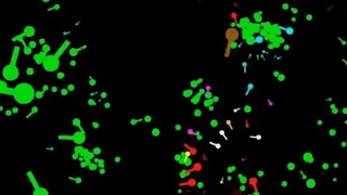 Leviathan evolution simulation in Java