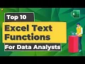10 Text String Functions in Excel Must Learn