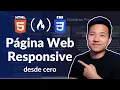 Crea una Pagina Web Responsive con HTML y CSS