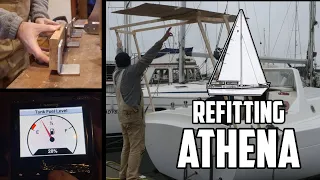 Sail Life – Solar arch model, toe rail, NMEA 2000 network – DIY sailboat project