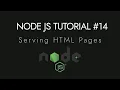 Node js Crash Course Tutorial - How to Serve HTML Page