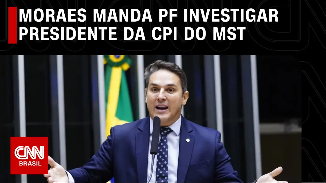 Moraes manda PF investigar presidente da CPI do MST | CNN 360º