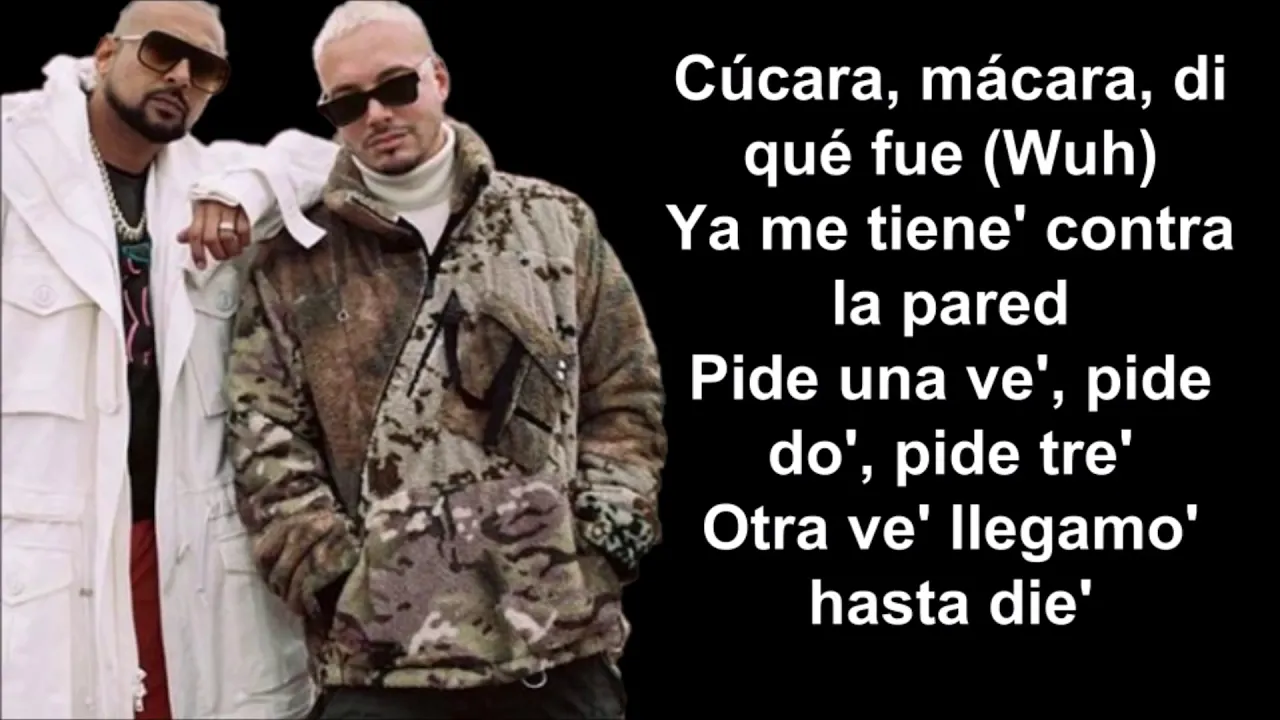 Contra La Pared-Sean Paul & J Balvin-Letra\Lyrics