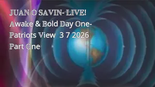 JUAN O SAVIN - LIVE Awake Bold Day One